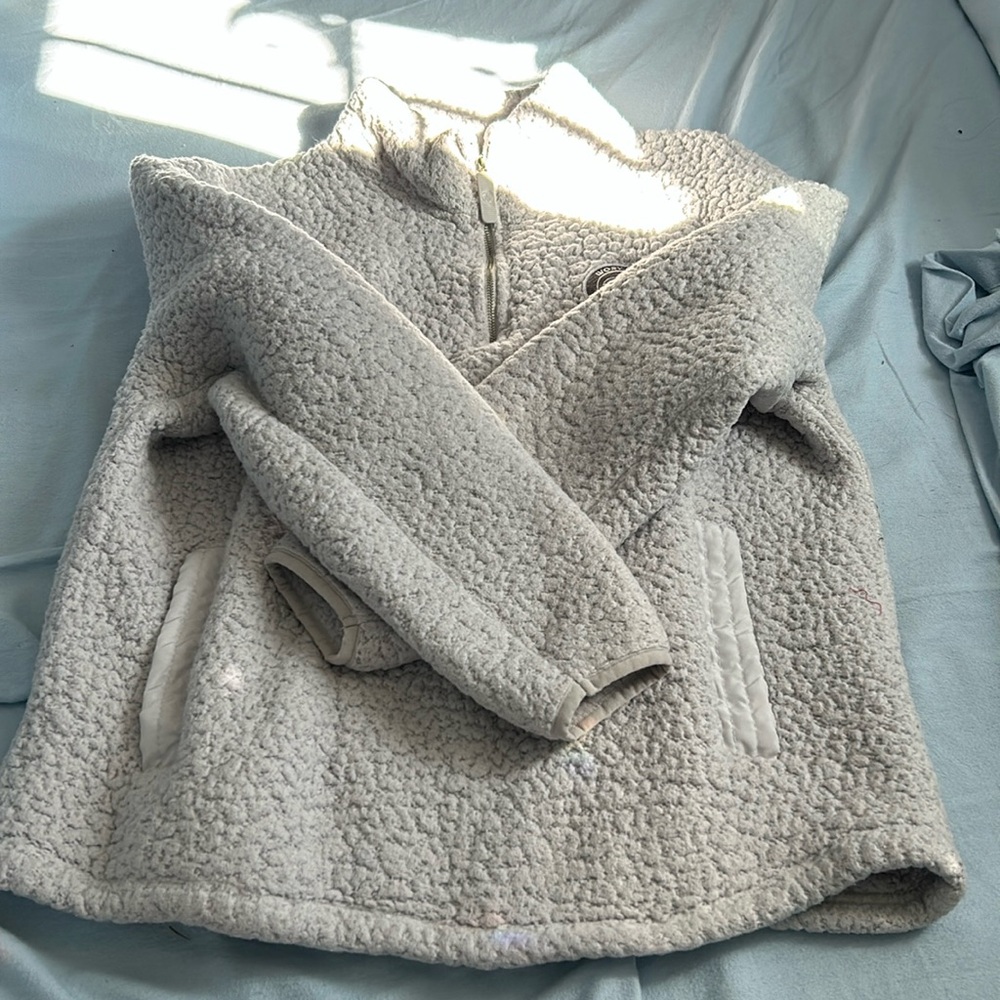 Women’s ivory ella quarter zip